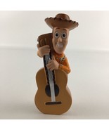 Disney Pixar Toy Story Sheriff Woody Figure Guitar Player Cowboy Toy Bat... - $20.19 CAD