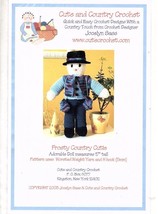 Cute and Country Crochet Frosty Country Cutie Crochet Pattern 17 in Doll 2003 - £4.66 GBP