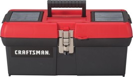 CRAFTSMAN Tool Box, Lockable, Red/Black 15.8&quot;L x 8.2&quot;W x 7.1&quot;H - €23,39 EUR