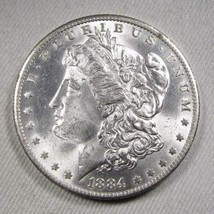 1884-O Silver Morgan Dollar CH+ UNC Coin AM301 - £69.33 GBP