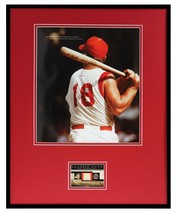 Ted Kluszewski 16x20 Framed Game Used Pants &amp; Photo Display Reds  - $98.99