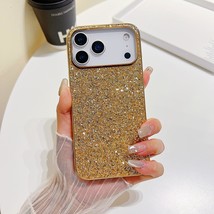 Generic Case for iPhone 17 Pro Max (Color: Gold)  Glitter Hard Back Har... - $45.89