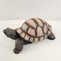 MayRich Company Painted Resin Turtle Figurine Light Shell 12&quot; Handcrafted - $38.52