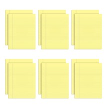 TOPS 7522 The Legal Pad Glue Top Pads, Legal/Wide, 8 1/2 x 11, Canary, 5... - $39.99