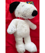 Peanuts SNOOPY Movie Snoopy 19” Plush  Red Snoopy Collar NWT - $18.80