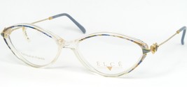Elce DIV8 1993 Clear /MULTICOLOR Eyeglasses Glasses Frame 54-16-135mm France - £73.96 GBP