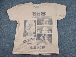 Blondie Band Tee 0X Adult 2020 Heart of Glass Graphic Print Classic Rock... - £14.97 GBP