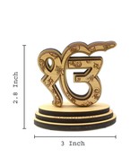 Ek Onkar Wooden Car Ornament Sikh Religious Gift-
show original title

O... - €49,43 EUR