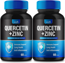 (2 Pack) Quercetin 500Mg with Zinc-Immune System Booster, Lung Support Supplemen - $43.78