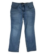 Womens Lee Straight Leg Slim Fit Jeans Mid Rise Comfort Waist Stretch Si... - $452.56 MXN