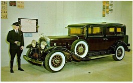 Vintage 1930 Cadillac Pettit&#39;s Museum Natural Bridge Virginia Unused Pos... - $51.87