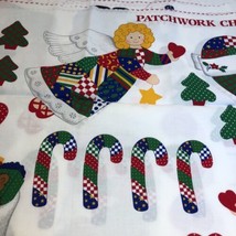 2 Patchwork Christmas Appliques Fabric Panels VIP Cranston Cotton - £11.83 GBP