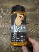 Supreme Tradition Seasoning Salt 16 Oz - $20.57 CAD