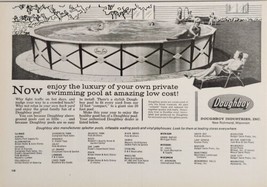 1965 Print Ad Doughboy Above Ground Swimming Pools New Richmond,Wisconsin - £14.10 GBP