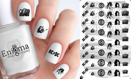 AC/DC Nail Decals (Set of 51) - $4.95