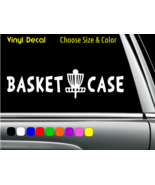 Basket Case Disc Golf Decal Laptop Car Window Sticker CHOOSE SIZE COLOR - €2,76 EUR+