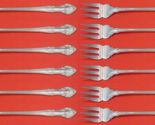 English Gadroon by Gorham Sterling Silver Cocktail Fork Set 12 pieces 5 ... - £371.37 GBP