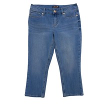 Seven7 Skinny Denim Capri Blue Jeans - £23.95 GBP