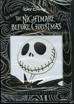 Nightmare Before Christmas Collector&#39;s Edition Dvd Tim Burton Disney Video New - £7.77 GBP
