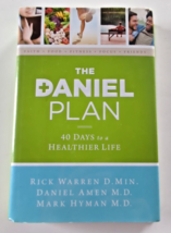 The Daniel Plan: 40 Days to a Healthier Life - hardcover, Warren - VERY GOOD - £5.49 GBP