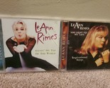 Lot of 2 Leann Rimes CDs: You Light Up My Life, Sittin&#39; on Top of the World - $8.54