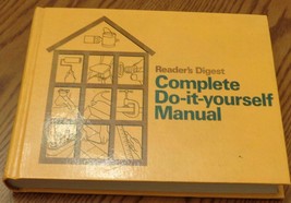 Reader&#39;s Digest Complete Do-It-Yourself Manual - 1973 - Eighth Printing VGC - £13.23 GBP