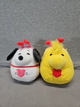 Squishmallow Peanuts Snoopy And Woodstock Valentines Day Hearts (T1) - £11.66 GBP