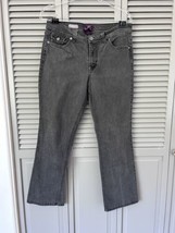 Gloria Vanderbilt Isadora Bootcut Jeans Button Flap Pockets Plus Size 16... - £9.25 GBP
