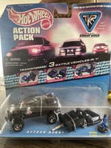 Hot Wheels Action Pack Team Knight Rider Attack Beast &amp; Duke Action Figure - £13.38 GBP