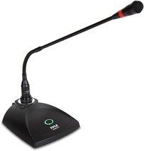 Desktop Gooseneck Wired Microphone System - Table Mounted, Pyle Pdmikc5 ... - $46.94