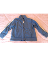 Lands End Toddler Boys Jacket Coat Size L7 Blue White Zippered Long Slee... - €11,83 EUR