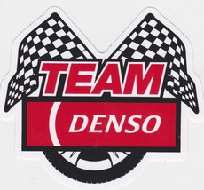2 TEAM DENSO STICKER DRAG RACING DECAL NASCAR MOTORCYCLE NHRA IHRA  - £6.29 GBP