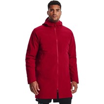Under Armour Mens Coldgear Infrared Down 3-In-1 Jacket 1364891-834 Red S... - $374.99