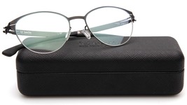 New ic! berlin P-Berg Black Eyeglasses Frame 52-16-145mm B42mm - $357.69