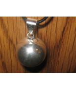 USA 20MM Globe Shiny Silver Bola Sphere Harmony Bell Ball Charm Pendant ... - £9.32 GBP