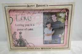 Timeless Wisdom Aunt Birdies Love Picture Frame Brand New In Box - £15.89 GBP