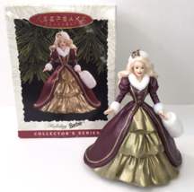 1996 Hallmark Holiday Barbie #4 Collector Series Christmas Ornament - £9.41 GBP