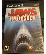 Jaws Unleashed (2006) PS2 Sony PlayStation 2 Original Game &amp; Case - $376.22 MXN