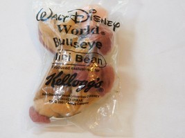 Walt Disney World Bullseye Mini Bean Kellogg&#39;s 2001 Doll Stuffed 4&quot; Toy NOS - £16.11 GBP