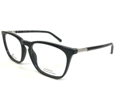 Swarovski Eyeglasses Frames SW5218 001 Black Silver Crystals Square 51-1... - £65.89 GBP