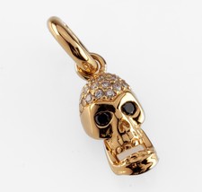 Story Par Kranz &amp; Ziegler 14k Argent Sterling Plaqué Or Crâne Charme Avec - $138.52