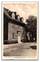 Alice Clewell Dormitorio Salem College Winston-Salem Nc Fototipia Cartolina T5 - £6.37 GBP