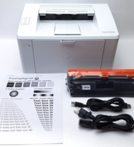HP LaserJet Pro M102w Wireless Monochrome Printer (G3Q35A) w/New Ink - $97.92