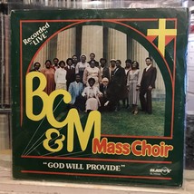 [SOUL/GOSPEL]~EXC LP~The B.C. &amp; M. MASS CHOIR~God Will Provide~[1980~SAV... - $9.89