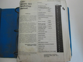 1991 Mazda 323 Protege Service Repair Shop Manual FACTORY OEM 91 BOOK - $23.18