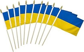 Ukraine Flag - 4x6 Inch 12 Pack - £19.97 GBP