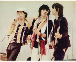 The Rolling Stones original 8x10 press photo in concert circa 1970&#39;s Jagger - $460.71 MXN
