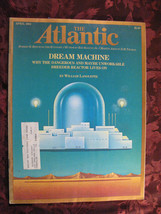 ATLANTIC Magazine April 1983 William Lanouette Richard Bausch Ellen Gilchrist - £9.19 GBP
