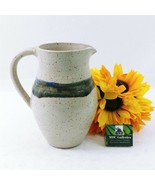 Stoneware Pitcher Gray Artisan Signed - €53,91 EUR