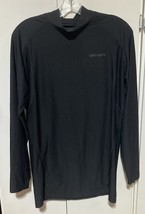 DEVOPS Mens XL Athletic Black Long Sleeve Mock Neck Compression Shirt. New. - $22.77
